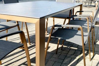 Sit Mobilia Tisch Olympia Oslo Cobre, Stühle Tinto Cobre Sit Mobilia Tisch Olympia Oslo Cobre, Stühle Tinto Cobre