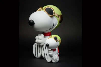 Blogo Snoopy Figur Aviator, klein und groß
