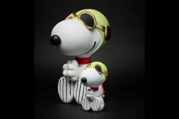 Blogo Snoopy Figur Aviator, klein und groß