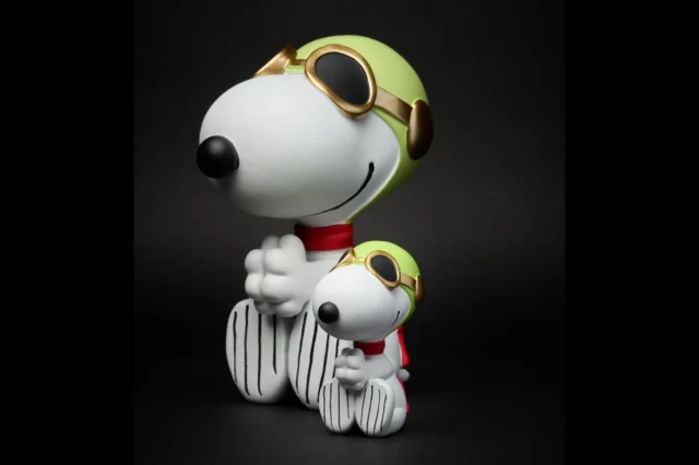 Blogo Snoopy Figur Aviator, klein und groß