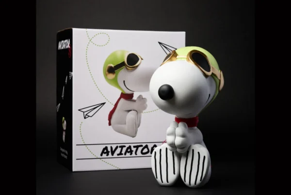 Blogo Snoopy Figur Aviator, Verpackung Blogo Snoopy Figur Aviator, Verpackung