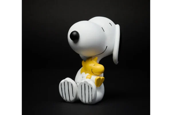 Blogo Snoopy Figur mit Woodstock, weiß Blogo Snoopy Figur mit Woodstock, weiß