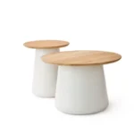 Solpuri Beistelltisch Queen, Platte Teak