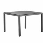 Solpuri Tisch Classic Alu, Gestell athrazit, Platte Keramik, kleine Variante