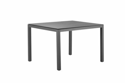 Solpuri Tisch Classic Alu, Gestell athrazit, Platte Keramik, kleine Variante