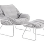 Solpuri Loungesessel Chill, Gestell weiß
