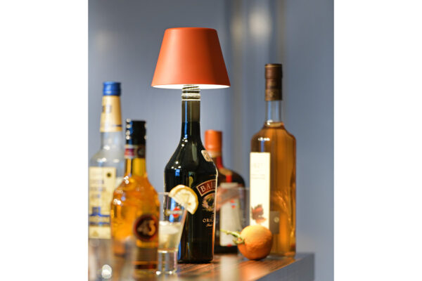 Sompex Leuchte Top 2.0 Sompex Leuchte Top 2.0, Schirm orange