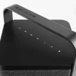 Sonoro Escape Outdoor-Lautsprecher P6, Farbe schwarz, Detailansicht von oben