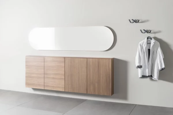 Sudbrock Garderobe Tando Sudbrock Garderobe Tando, Holzschuhschrank und Spiegel