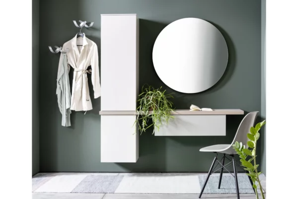 Sudbrock Garderobe Tando Sudbrock Garderobe Tando, weiß/helles Holz