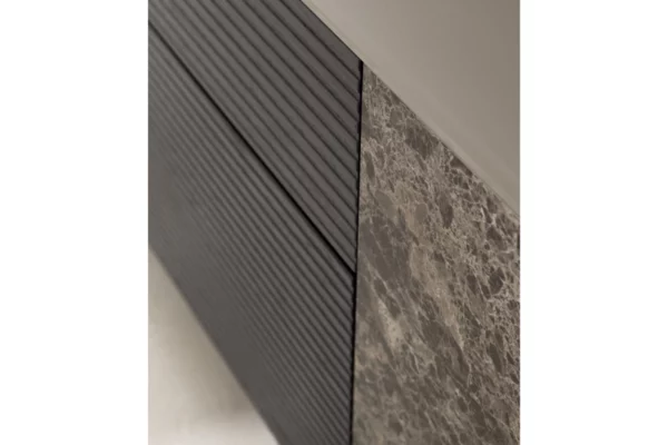 Scholtissek Sideboard Cubo Scholtissek Sideboard Cubo, Detailansicht Riffeloptik