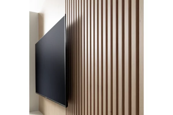 Sudbrock Wohnwand Cubo Sudbrock Wohnwand Cubo, Ansicht Akustikpaneele und TV