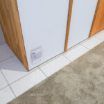 Team 7 Kleiderschrank soft, Detailansicht Glastüren