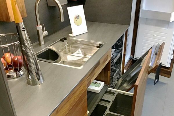 Team 7 Küche linee/Filigno Team 7 Küche linee/Filigno, Ansicht Spüle