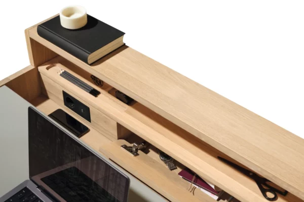 Team 7 Schreibtisch sol Team 7 Schreibtisch sol, Anischt von oben