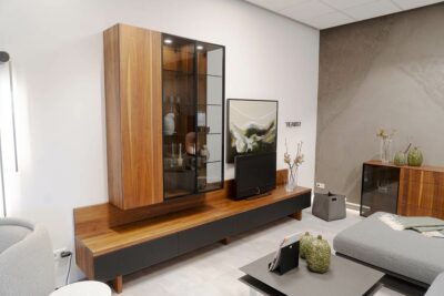 Team 7 Wohnwand Cubus, Nussbaum