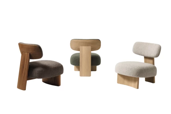 Team 7 Lounge Chair Elliot Team 7 Lounge Chair Elliot, Freisteller, grün, braun, weiß