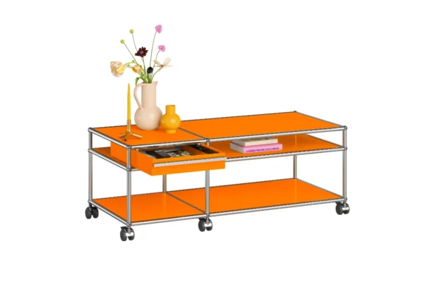 USM Haller Couchtisch, orange