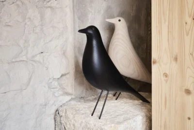 vitra eames house bird, Esche schwarz und cotton