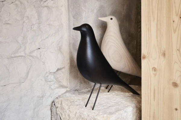 vitra eames house bird, Esche schwarz und cotton