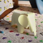 vitra eames elephant (small), gelb