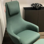 vitra Sessel Rapos, Farbe grüngrau