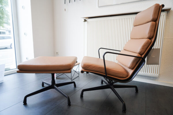 vitra-sessel-hocker-soft-pad-chair-3 vitra Sessel und Hocker Soft Pad Chair, Leder Premium Ocker