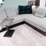 Walter Knoll Sofa Muud, Stoffbezug, Ansicht von vorne