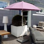 Weishäupl Pagodenschirm, Farbe Malve, Bild 1