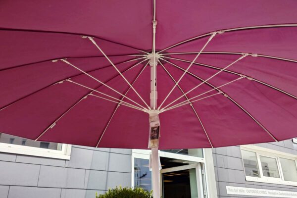 Weishäupl Pagodenschirm, Farbe Malve, Bild 2 Weishäupl Pagodenschirm, Farbe Malve, Bild 2