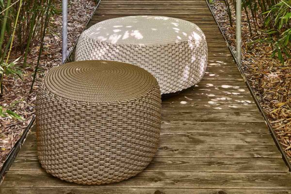 Weishäupl Pouf Weishäupl Pouf, beige und braun