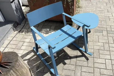 Weishäupl Schaukelsessel Flow, Farbe blau. 2