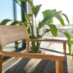 Weishäupl Sessel Teva, Detailansicht Armlehne