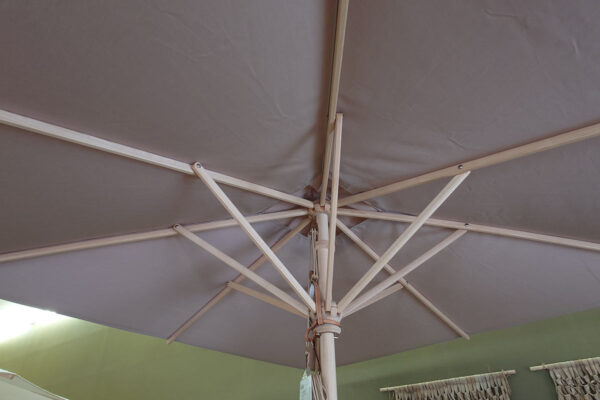 Weishäupl Sonnenschirm Klassiker, Stamm und Streben Esche, Acryltuch Leinen, Bild 2 Weishäupl Sonnenschirm Klassiker, Stamm und Streben Esche, Acryltuch Leinen, Bild 2