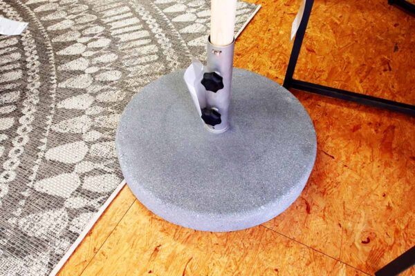 Sockel zu Weishäupl Sonnenschirm Klassiker, Stamm und Streben Esche, Acryltuch Leinen Sockel zu Weishäupl Sonnenschirm Klassiker, Stamm und Streben Esche, Acryltuch Leinen