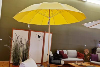 Weishäupl Pagodenschirm, Farbe Limone, Bild 1