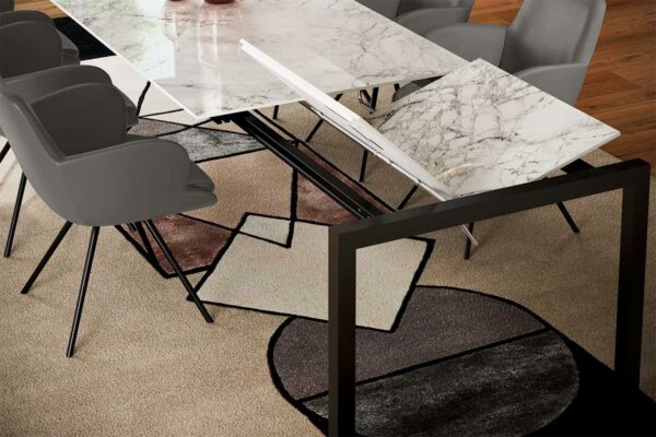 Willisau Esstisch Prato Willisau Esstisch Prato, Ansicht Verlängerungsplatte wird ausgezogen