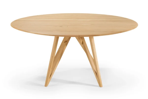 Walter Knoll Esstisch Seito, Eiche weiß pigmentiert, rund Walter Knoll Esstisch Seito, Eiche weiß pigmentiert, rund