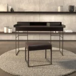 Yomei Sekretär Magic Desk, mit Hocker Flat