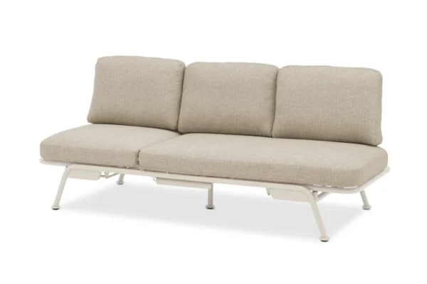 Zebra Sofa Somerset Zebra Sofa Somerset, weißes Gestell