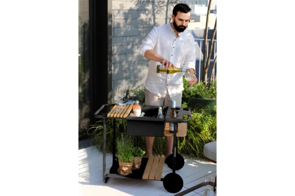 Zebra Trolley Somerset Zebra Trolley Somerset, mit einem jungen Mann