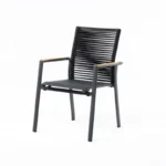 Zebra Stapelsessel Fly Rope, anthrazit