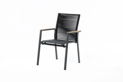 Zebra Stapelsessel Fly Rope, anthrazit