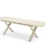 Zebra Gartentisch Levare, light taupe