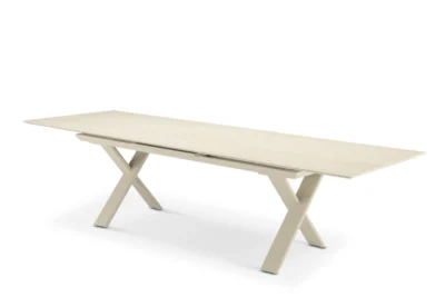 Zebra Gartentisch Levare, light taupe