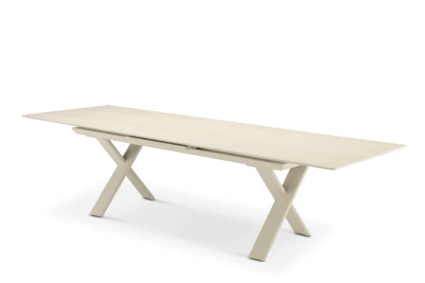 Zebra Gartentisch Levare, light taupe