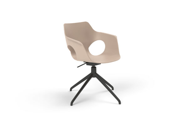 Zumsteg Tisch Yara Zumsteg Tisch Yara, Freisteller beige mit schwarzem Gestell