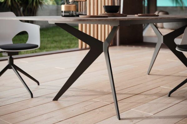 Zumsteg Tisch Lana Zumsteg Tisch Lana, Detailansicht Tischgestell