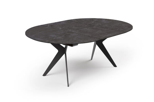 Zumsteg Tisch Lana Zumsteg Tisch Lana, Freisteller mit dunkler Tischplatte